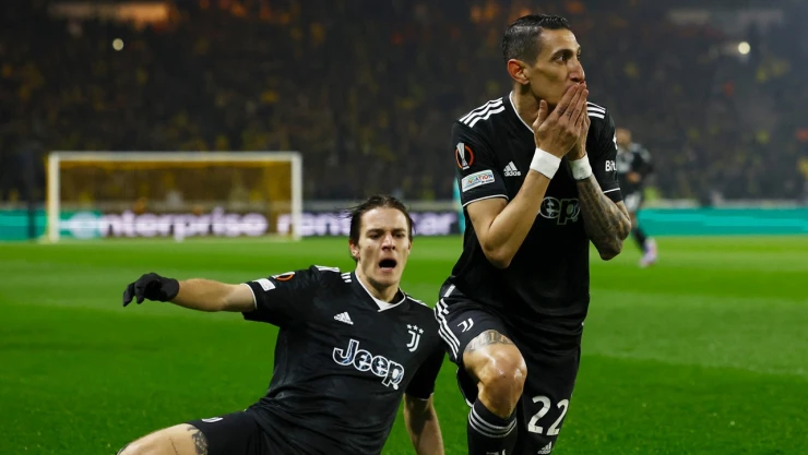 Golazo Ángel Di María 16vos Europa League Juventus vs Nantes