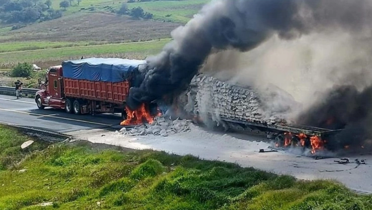 autopista puebla-orizaba hoy incendio