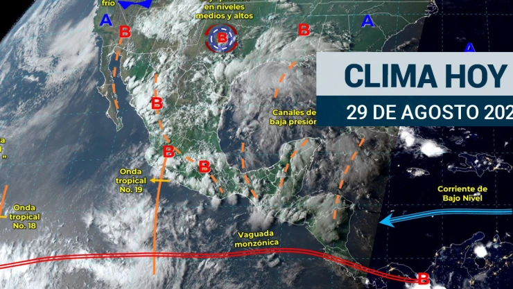 Se prevén fuertes vientos en Sonora, Chihuahua, Coahuila, Nuevo León y Tamaulipas.