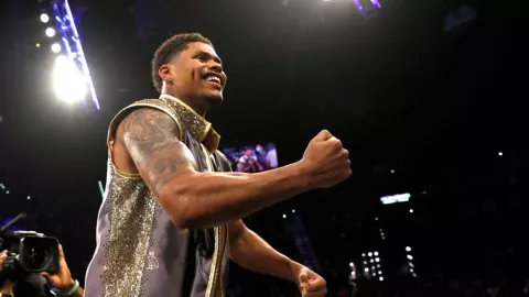 Shakur Stevenson Gervonta Davis Getty