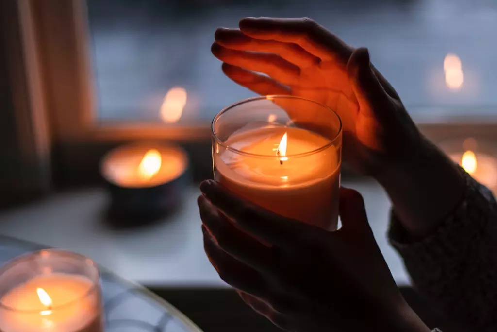 vela para ritual de dinero