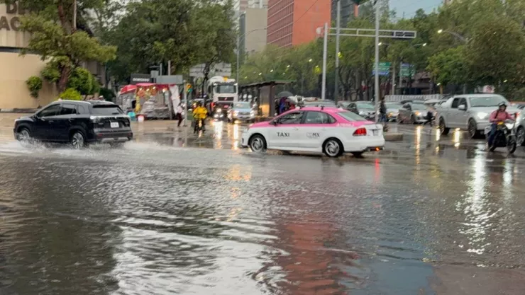 Pronostico de lluvia en la CDMX