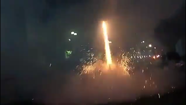 Coheteros de Tultepec protestan en la C&aacute;mara de Diputados