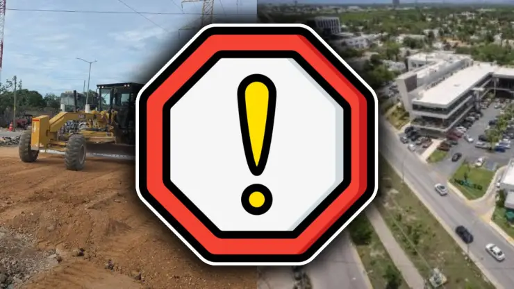 ¡Tráfico en Cancún! Cruce de Av. Huayacán con Av. Colegios permanecerá cerrado por varios días: Esta es la razón