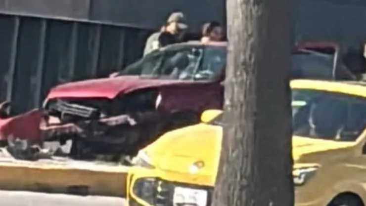 Accidente Vía Atlixcáyotl hoy