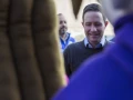 Benjamín Salinas llegando a la Villa Juguetón