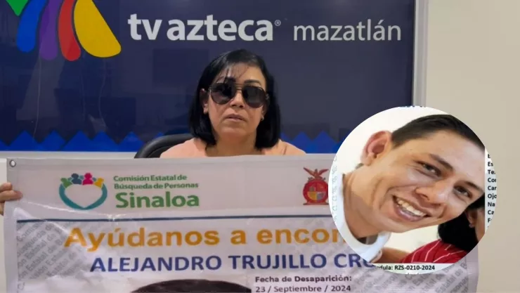 Madre de Alejandro Trujillo aún lo busca