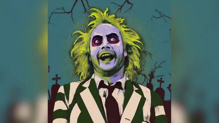 Beetlejuice vuelve a ser popular tras el estreno de la secuela de Tim Burton