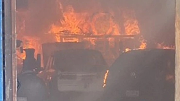 incendio bodega jardines santiago