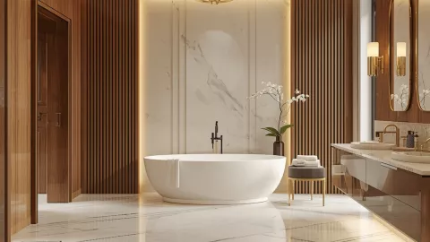 Piso tipo mármol: Elegancia atemporal