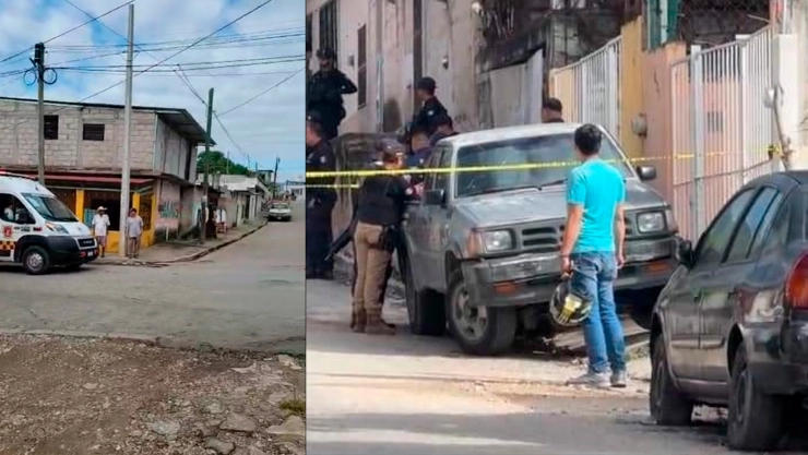 Mujer es agredida balazos en la colonia Santa Cruz de Tuxtla Gutiérrez