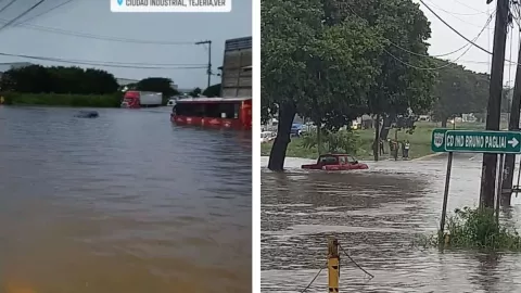 Lluvias torrenciales arrastran cuerpo de abuelito Mike de 70 años en puerto de Veracruz.