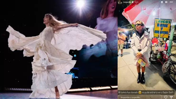 Clonan boletos de Ricardo Peralta para concierto de Taylor Swift en México