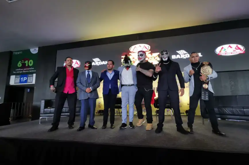 Conferencia de prensa Triplemania 30 Lucha Libre AAA