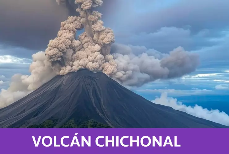 Se cumplen 43 años de la devastadora erupción del volcán Chichonal en Chiapas
