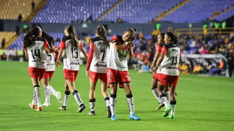 Atlas Femenil derrota 2-1 a Tigres en su casa en la Jornada 3 del Clausura 2025.jpeg