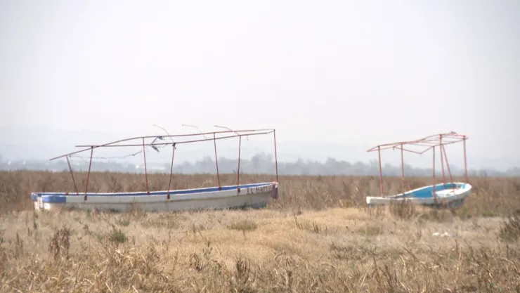 La Laguna de Zumpango en Edomex desaparece debido a la sequía