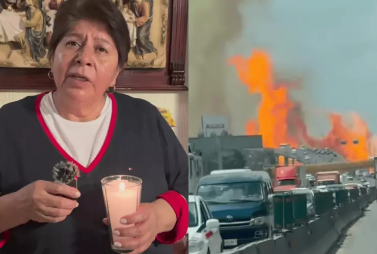 Influencer mexicana pide hacer una oración colectiva por todos los heridos de la explosión en Iztapalapa.png
