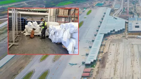 Fentanilo en el AIFA: Harfuch confirma decomiso de droga oculta; iba de China a Ecuador