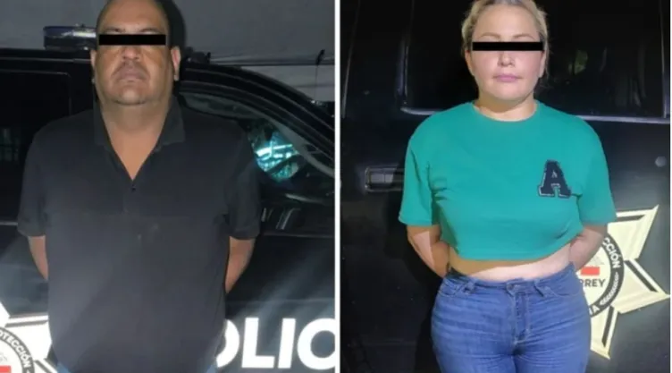 Detienen a hombre buscado en Monterrey tras tirar basura desde su auto