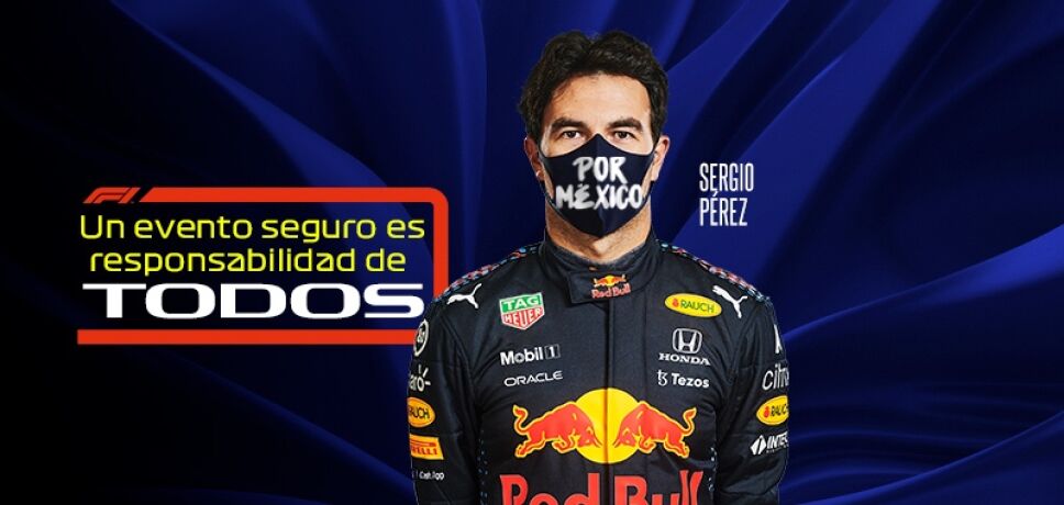 checo perez formula 1 protocolo seguridad