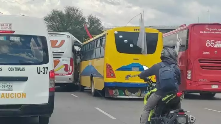 Choque puente san felipe Hueyotlipan hoy