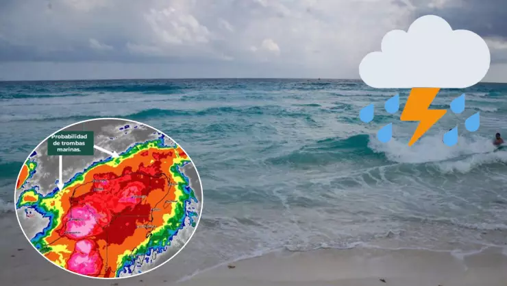 ¿Se caerá el cielo hoy? Una NUEVA onda tropical llegará a la Península; aquí el clima en Cancún HOY 14 de junio
