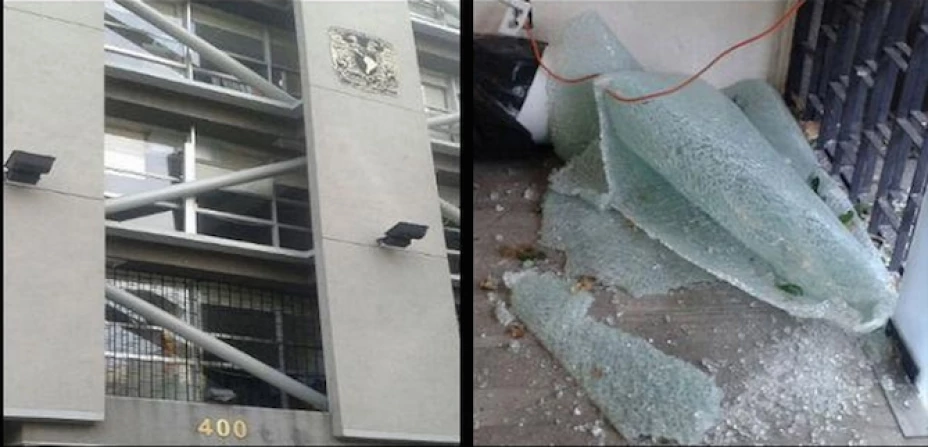 Hasta el momento no hay reportes de personas lesionadas