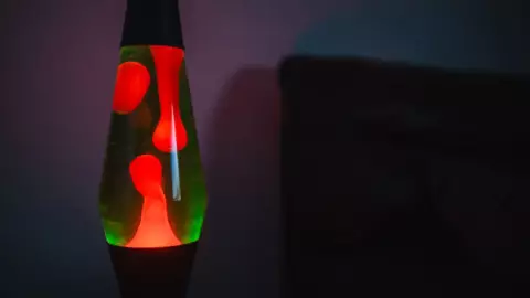 Lámpara de lava