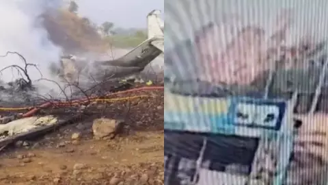 Accidente de avión India