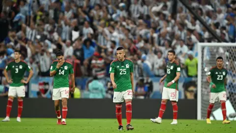Jugadores mexicanos lamentan la derrota