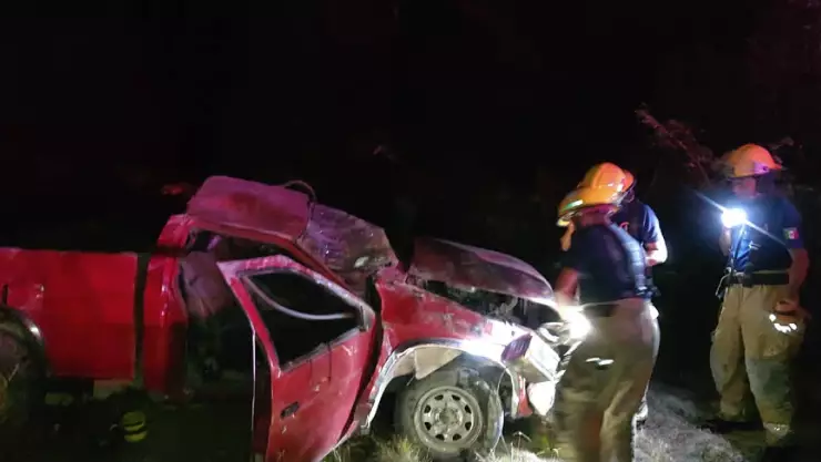 Accidente en la carretera Playa del Carmen- Tulum deja un herido y cuantiosos daños