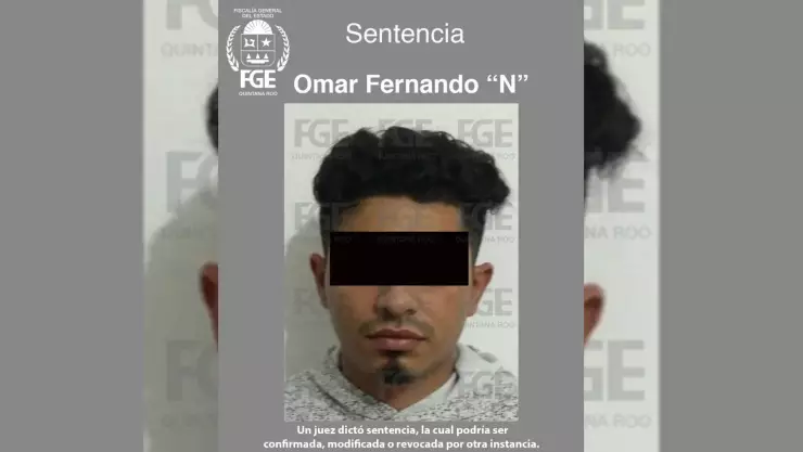 FGE Quintana Roo consigue sentencia de 25 años de cárcel a un hombre por posible homicidio en Benito Juárez