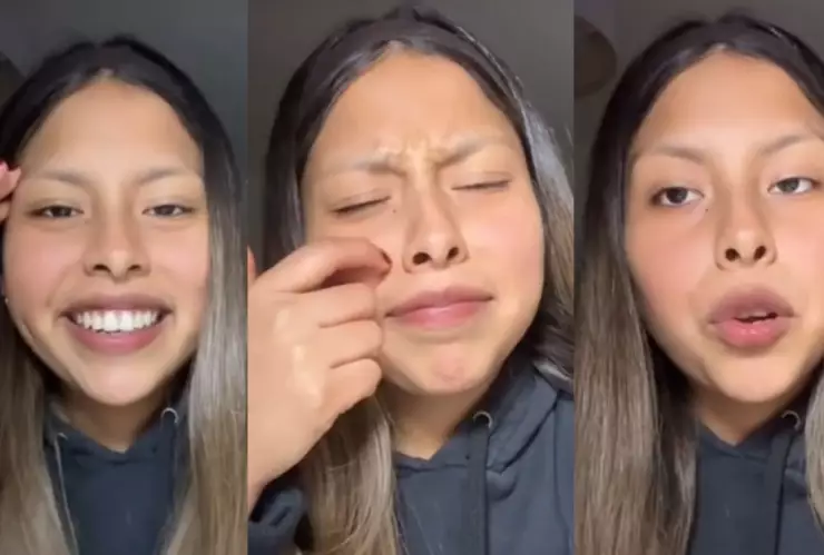 VIDEO Gesto de un taxista con una joven se vuelve viral.jpg