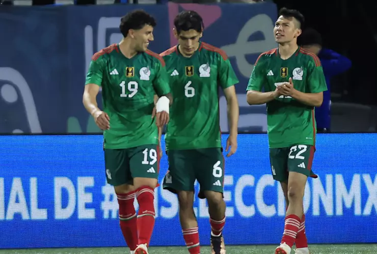 Jorge Sánchez, Gerardo Arteaga y Chucky Lozano