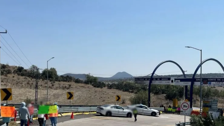 Alertan por bloqueo en caseta sobre el Arco Norte hoy: tráfico intermitente a Tulancingo