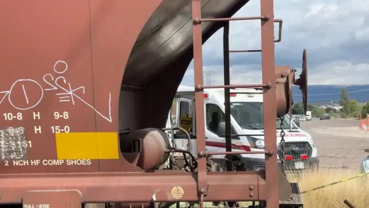 Accidente en Aguascalientes Un muerto y varios lesionados tras ser impactado por el tren en la Guayana