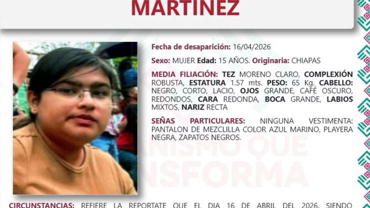 Karla Paulet desaparecida Tapachula