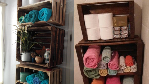 cajas madera decoración