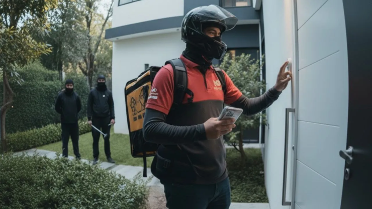 Estafa del “falso repartidor” en CDMX