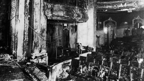 Ruins of Iroquois Theater