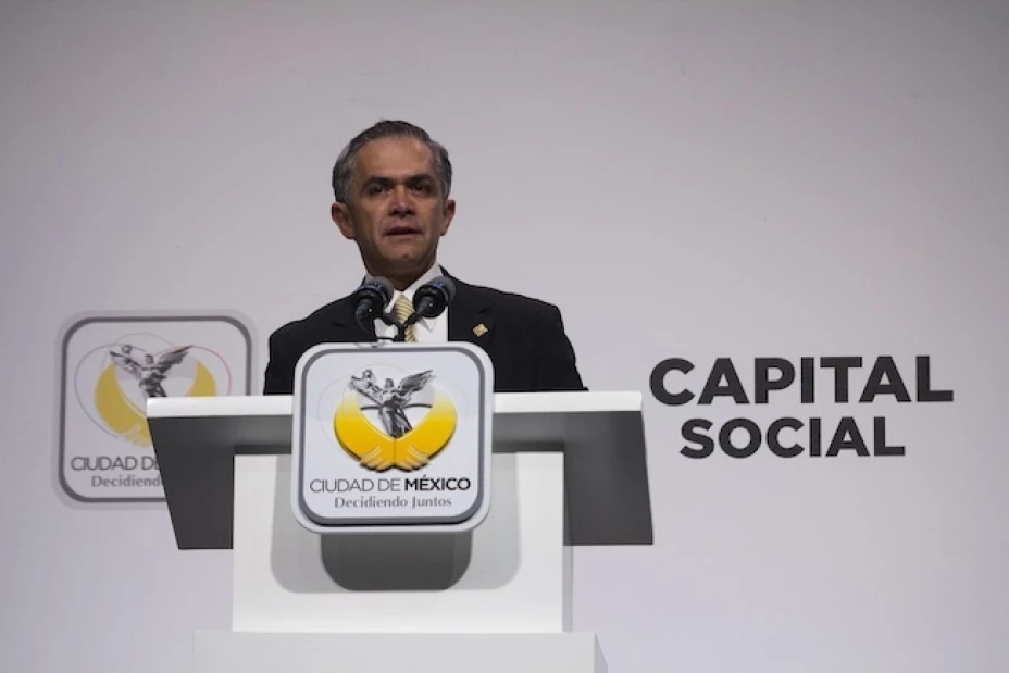 Miguel Ángel Mancera, jefe de Gobierno del Distrito Federal