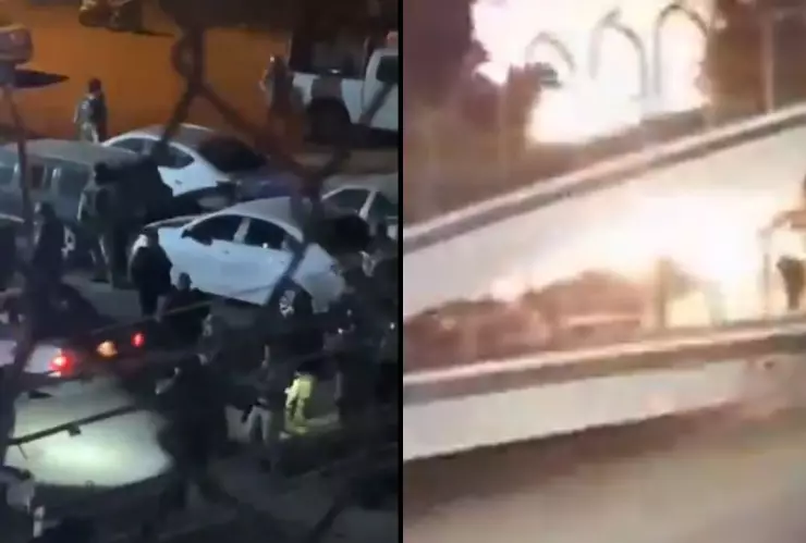 VIDEO | Explosión al interior del Centro de Seguridad Ciudadano: Cámara de seguridad capta el tenso momento en Mazatlán