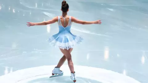 Patinadora olímpica