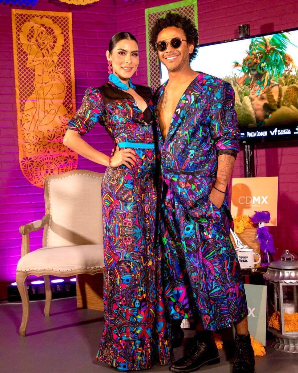 maria leon y kalimba desfile dia de muertos y alebrijes