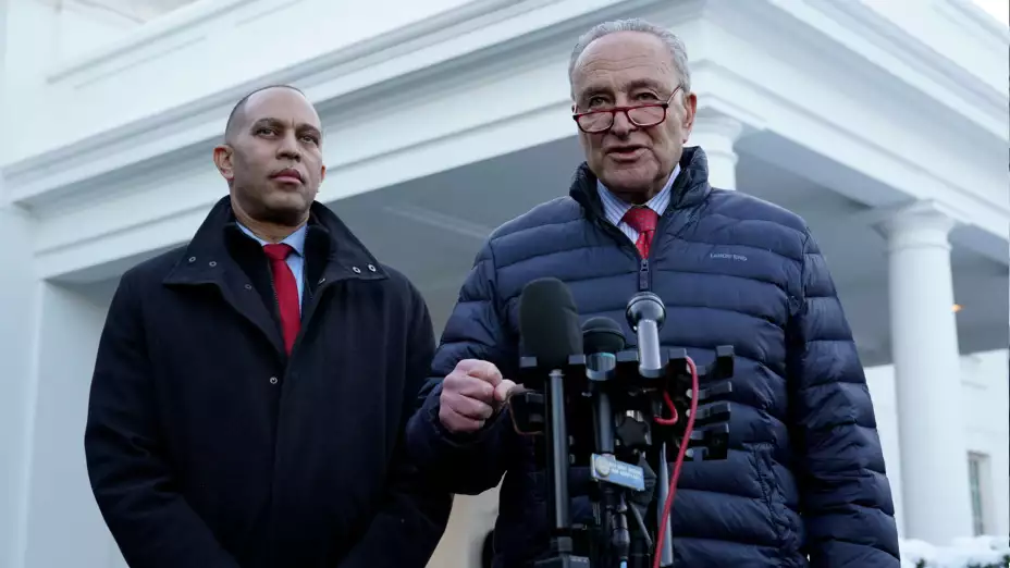 Chuck Schumer, líder de la mayoría en el Senado de EU.
