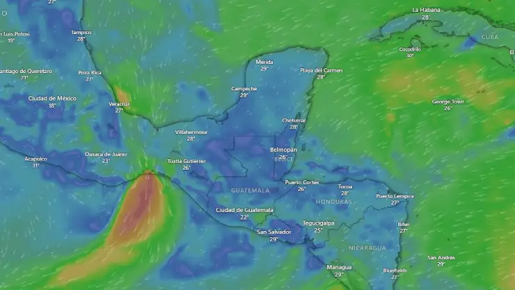 Nueva zona de baja presión que tiene 30 por ciento de probabilidad de desarrollo ciclónico