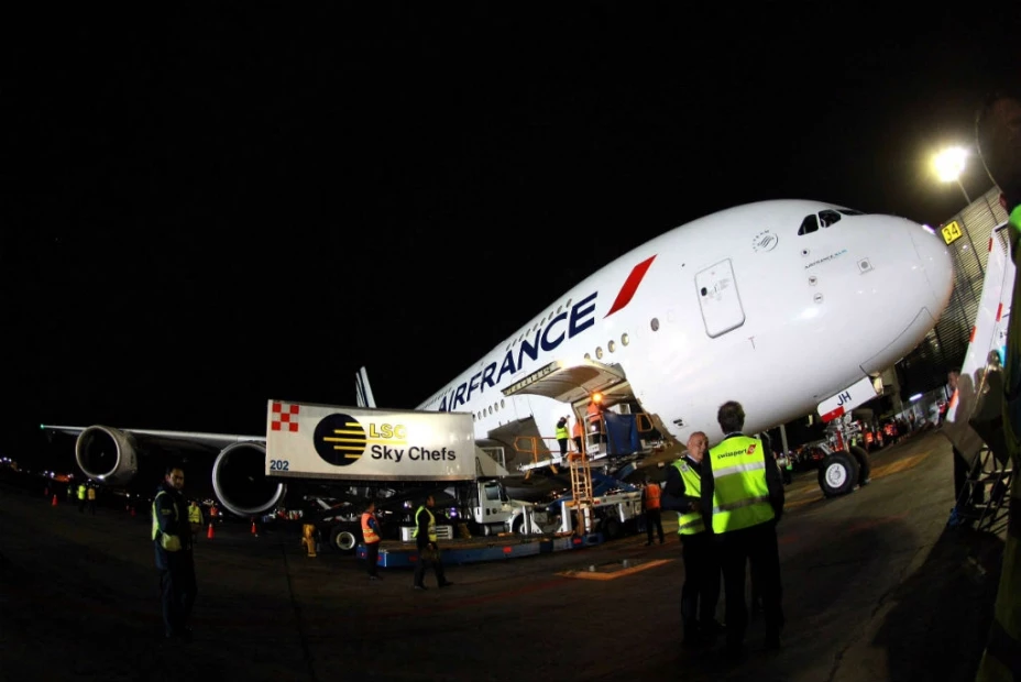 Avión Airbus380, el más grande del mundo