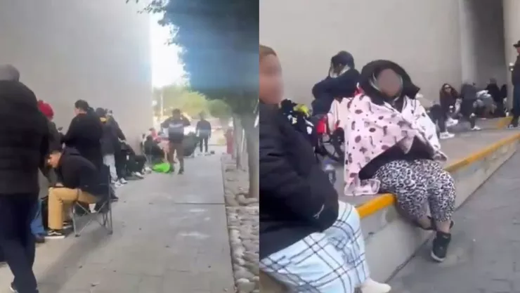 Larga fila en Tijuana por boletos de la gira Prófugos del Anexo Tour este 2025