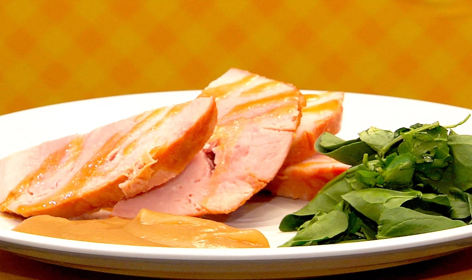 Jamón glaseado Qué hay de comer